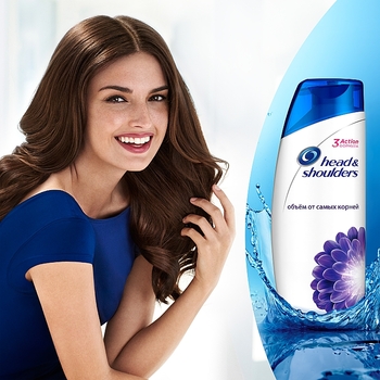 Extra Volume Anti-Dandruff Shampoo - Šampon proti lupům pro větší objem